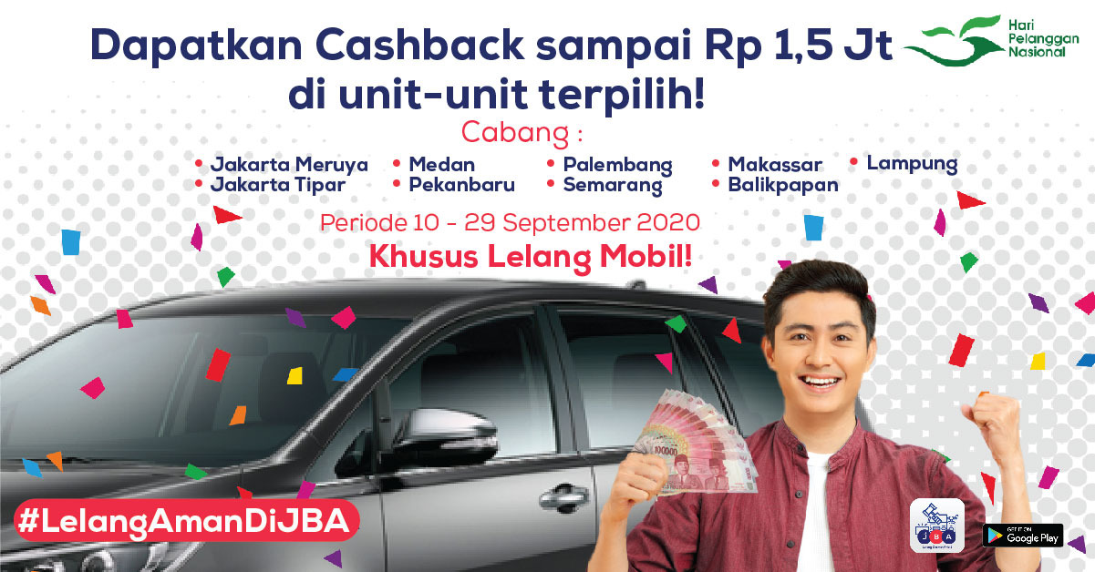 News picture Lelang di JBA dan Dapatkan Cashback sampai Rp 1,5 JT